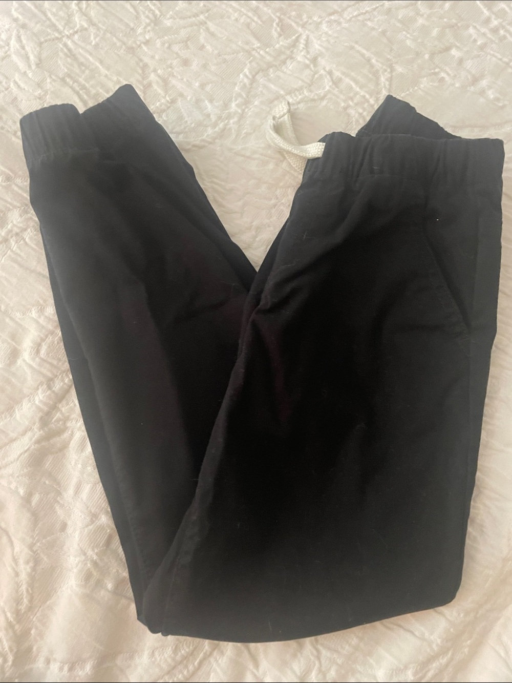 Cat & Jack Black Elastic Waist Jogger Pants